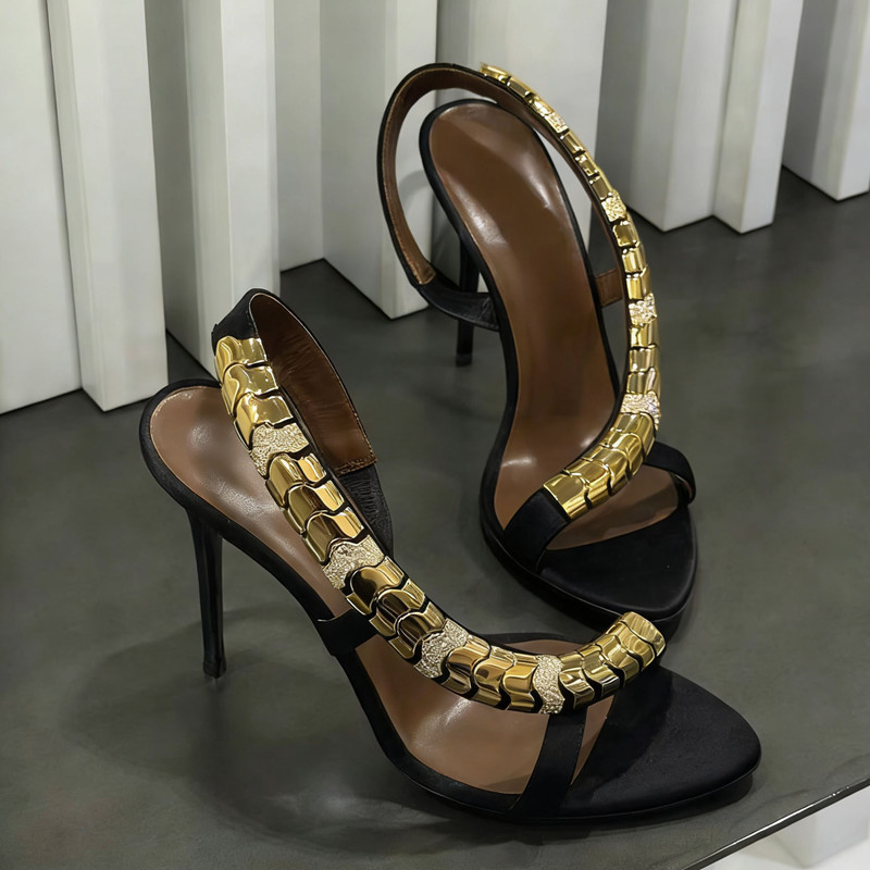 Luxury Rhinestones Sequined Sa – обзор и цена Women Shoes Formal
