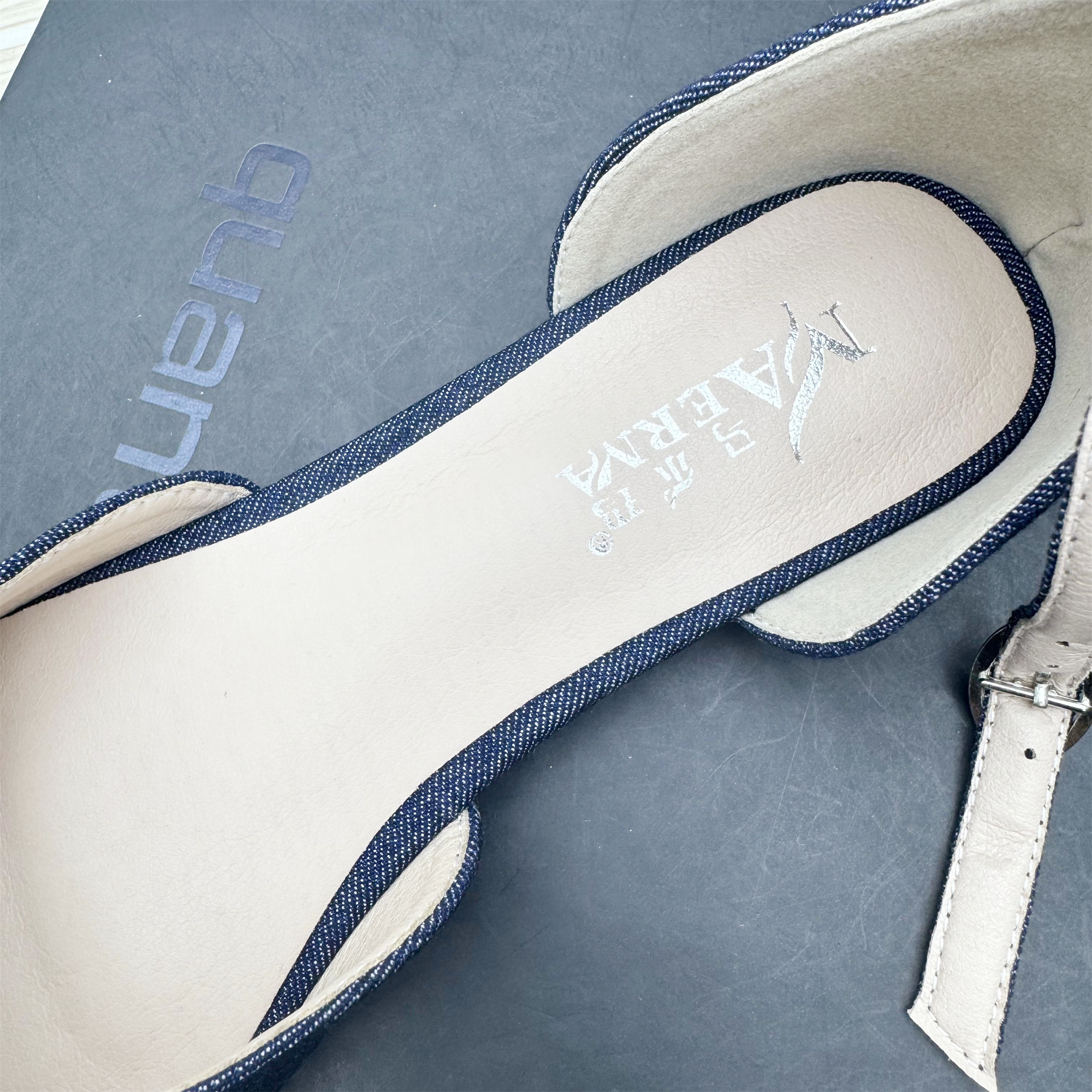 Women Flats Pointed Toe Denim  – обзор и цена Women'S Shoes Navy Blue
