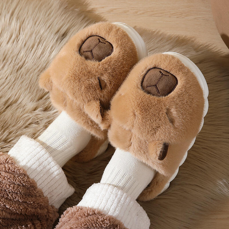 Cute Cartoon Capybara Cotton S – обзор и цена Women Shoes Winter
