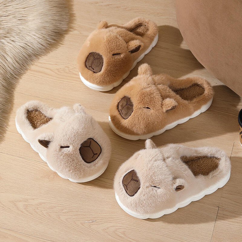 Cute Cartoon Capybara Cotton S – обзор и цена Women Shoes Winter