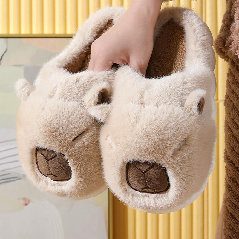 Cute Cartoon Capybara Cotton S – обзор и цена Women Shoes Winter