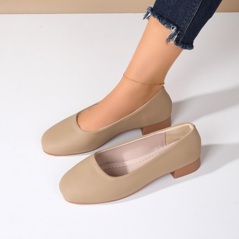 Soft Leather Round Toe Slip-On – обзор и цена Women Shoes Formal