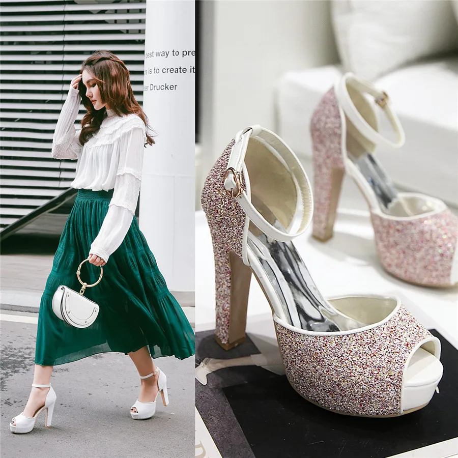 White Wedding Party Women Plat – обзор и цена Women Shoes Formal