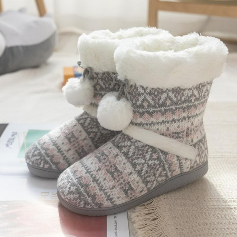 Plush Slippers Boots for Women – обзор и цена Women Shoes Winter