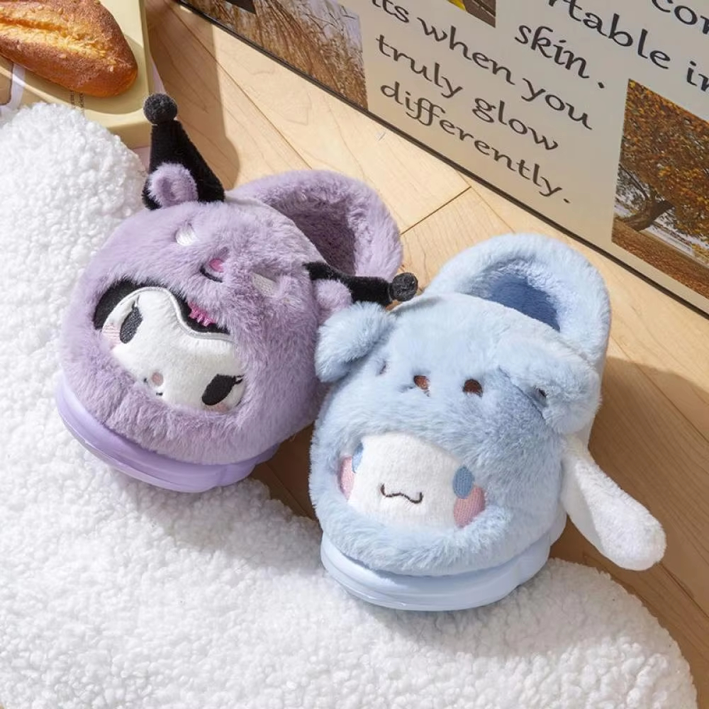 Anime Winter Plush Slippers Ku – обзор и цена Women Shoes Winter
