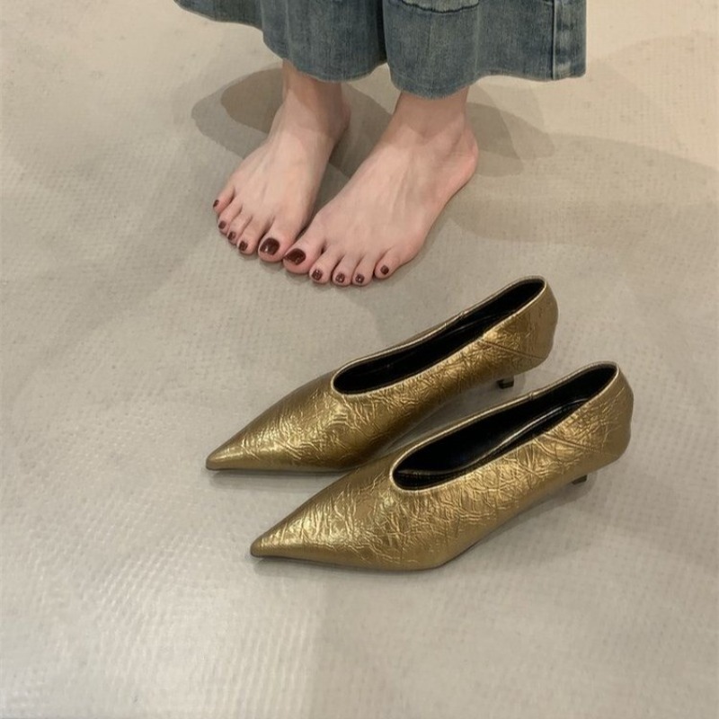 2025 Autumn New Commuter Wind  – обзор и цена Pointed Toe Flat