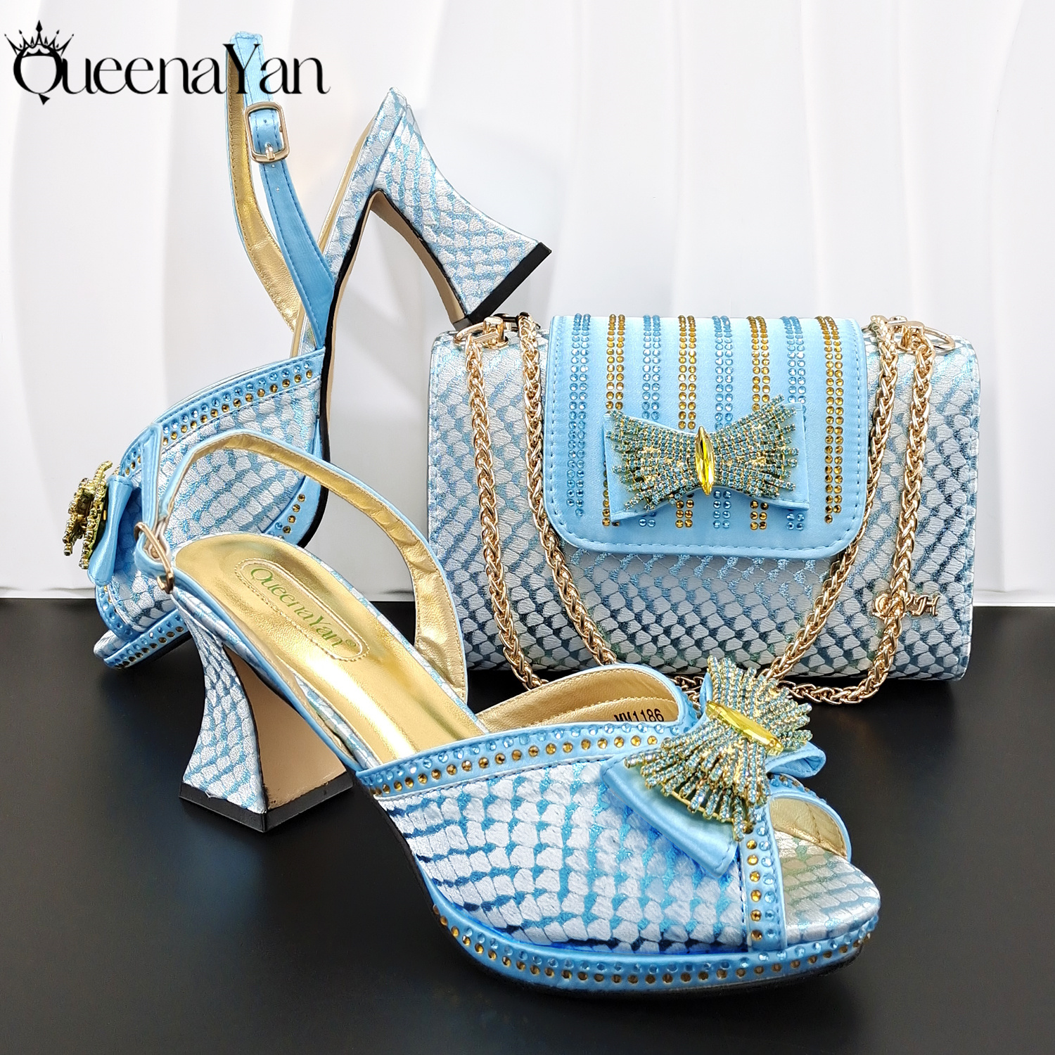 QueenaYan Hot Selling Sky Blue – обзор и цена Women'S Shoes Navy Blue