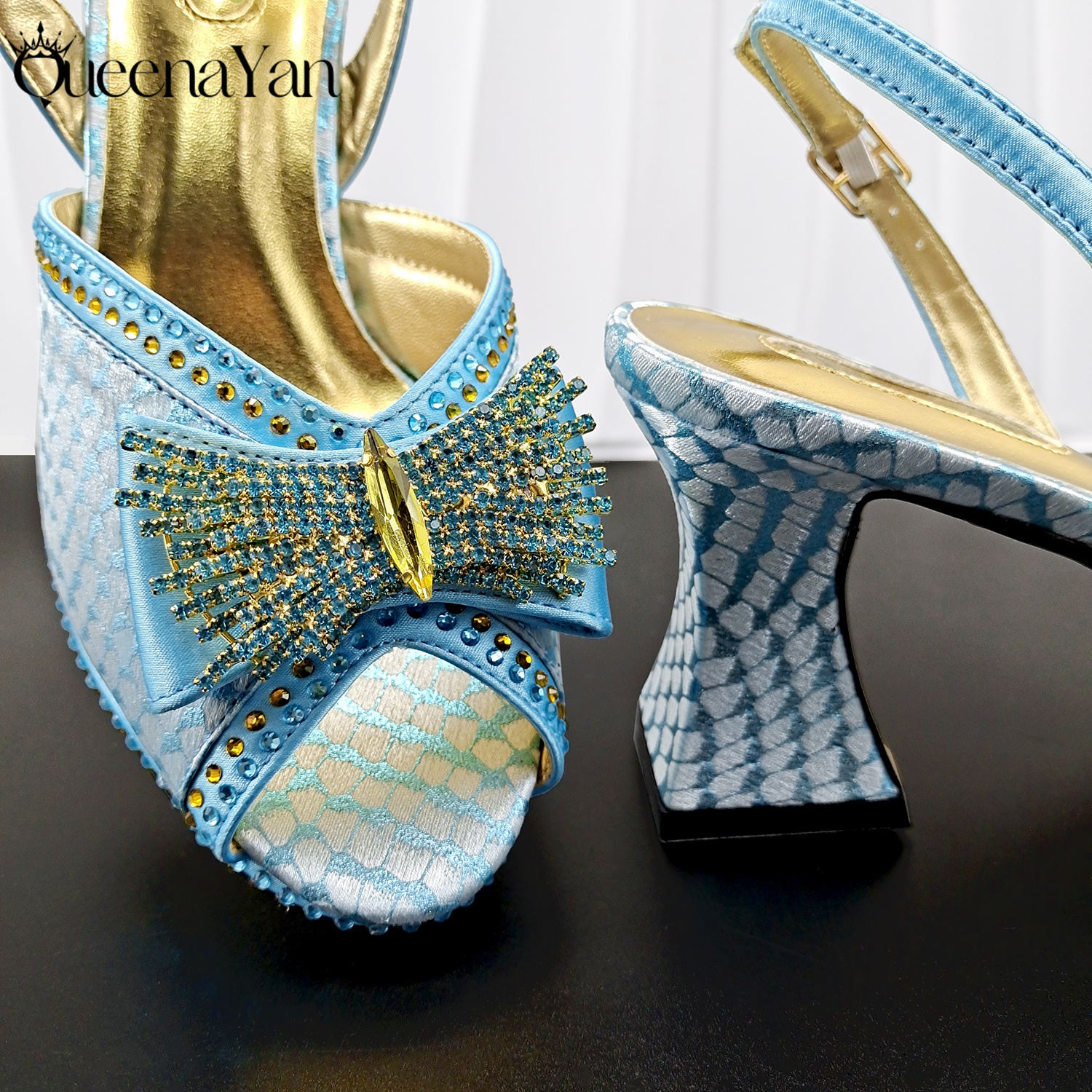 QueenaYan Hot Selling Sky Blue – обзор и цена Women'S Shoes Navy Blue