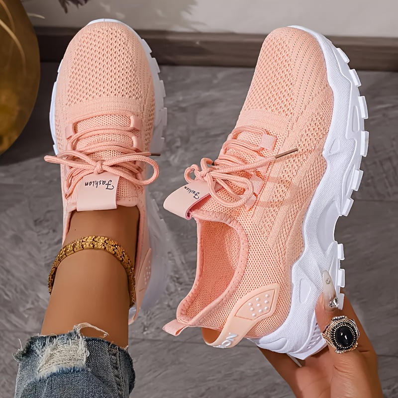Breathable Knit Sneakers Fashi – обзор и цена Women Shoes Store