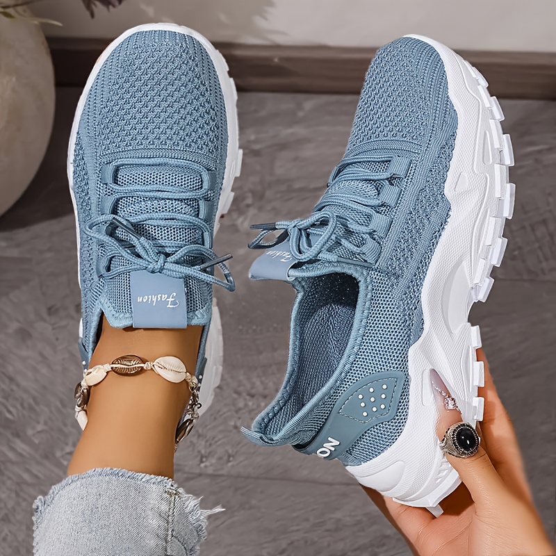 Breathable Knit Sneakers Fashi – обзор и цена Women Shoes Store