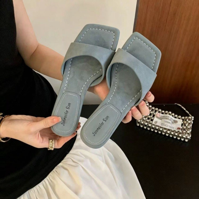 2026 Fashion Women Summer Squa – обзор и цена Women'S Shoes Navy Blue