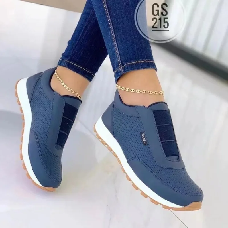 Women's Casual Slip on Sneaker – обзор и цена Women'S Shoes Navy Blue