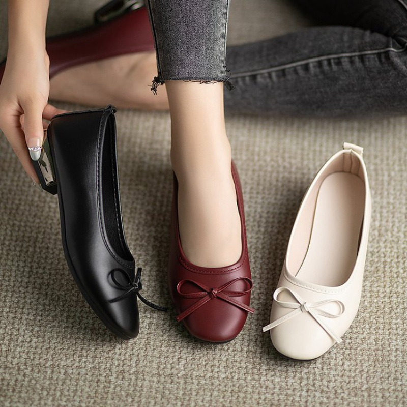 Elegant Bowknot Flat Shoes for – обзор и цена Pointed Toe Flat
