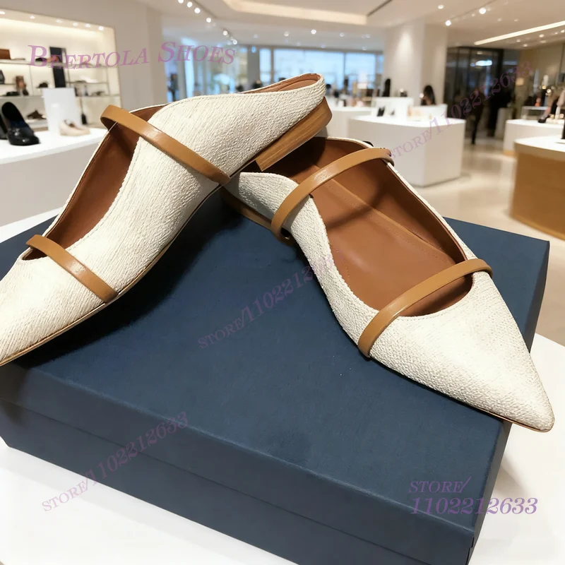 Flat Mules Half Round Pointed  – обзор и цена Pointed Toe Flat