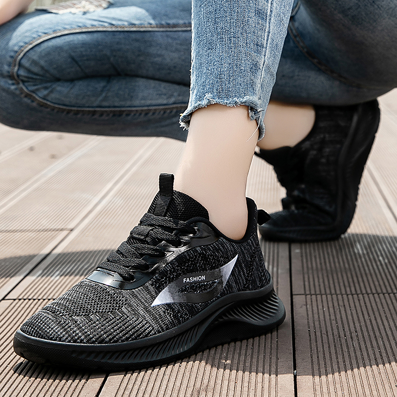 2025 Autumn Black Knitted Shoe – обзор и цена Women Shoes Running