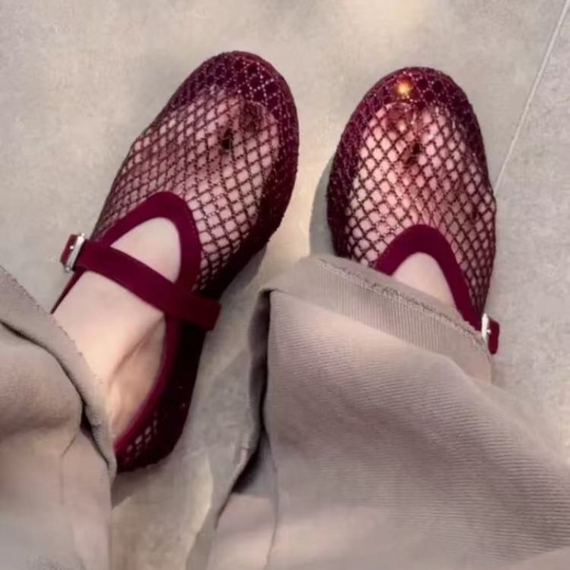Hollow Rhinestone Baotou Sanda – обзор и цена Women'S Shoes Toms
