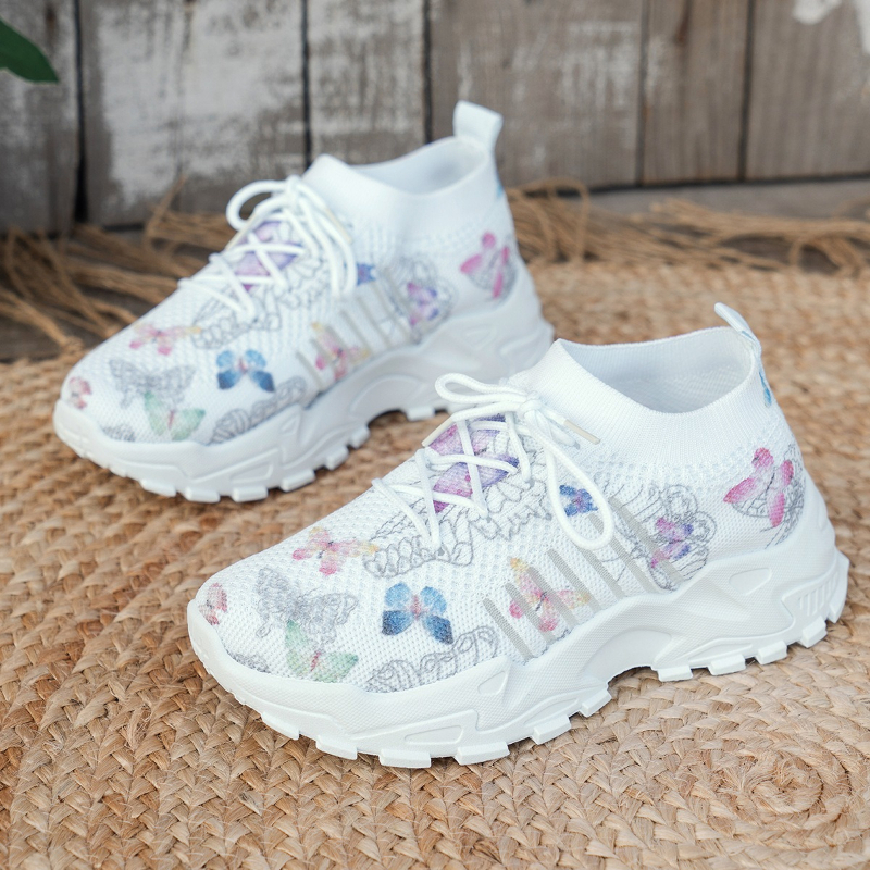 Women Butterfly Print Mesh Sne – обзор и цена Women Shoes Store