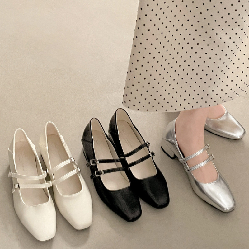 Square Toe Low Heel Women Silv – обзор и цена Women'S Shoes Toms