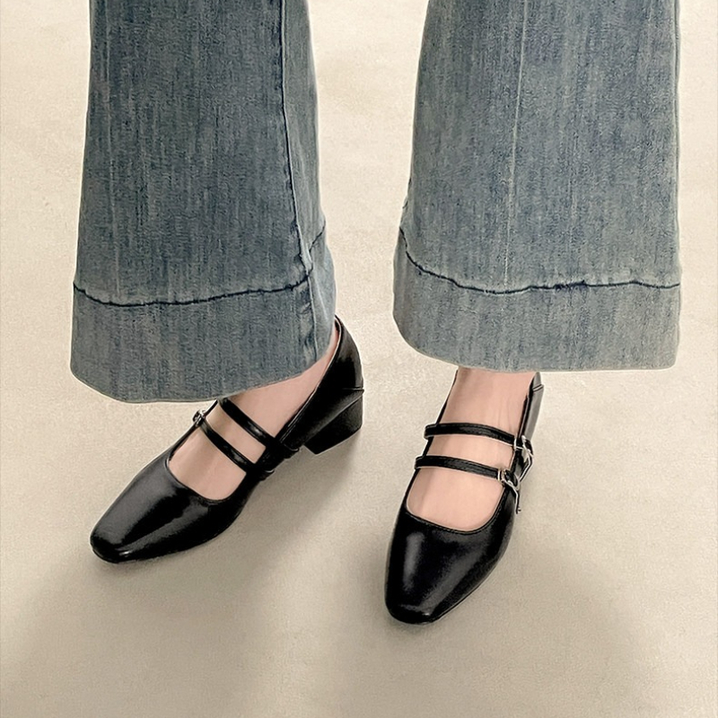 Square Toe Low Heel Women Silv – обзор и цена Women'S Shoes Toms