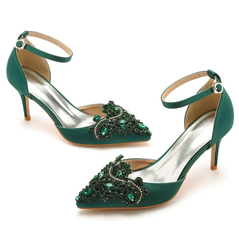 Strap Sandals Party Rhinestone – обзор и цена Women'S Shoes Navy Blue
