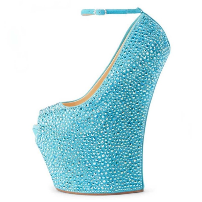 DIZHUANG Sexy women's high hee – обзор и цена Women'S Shoes Navy Blue