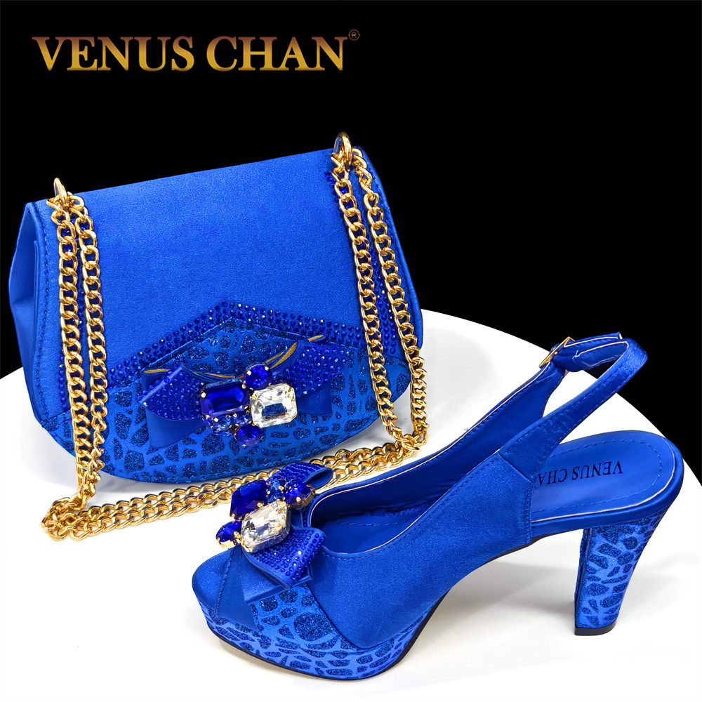 2024 Rhinestone Design INS Hot – обзор и цена Women'S Shoes Navy Blue