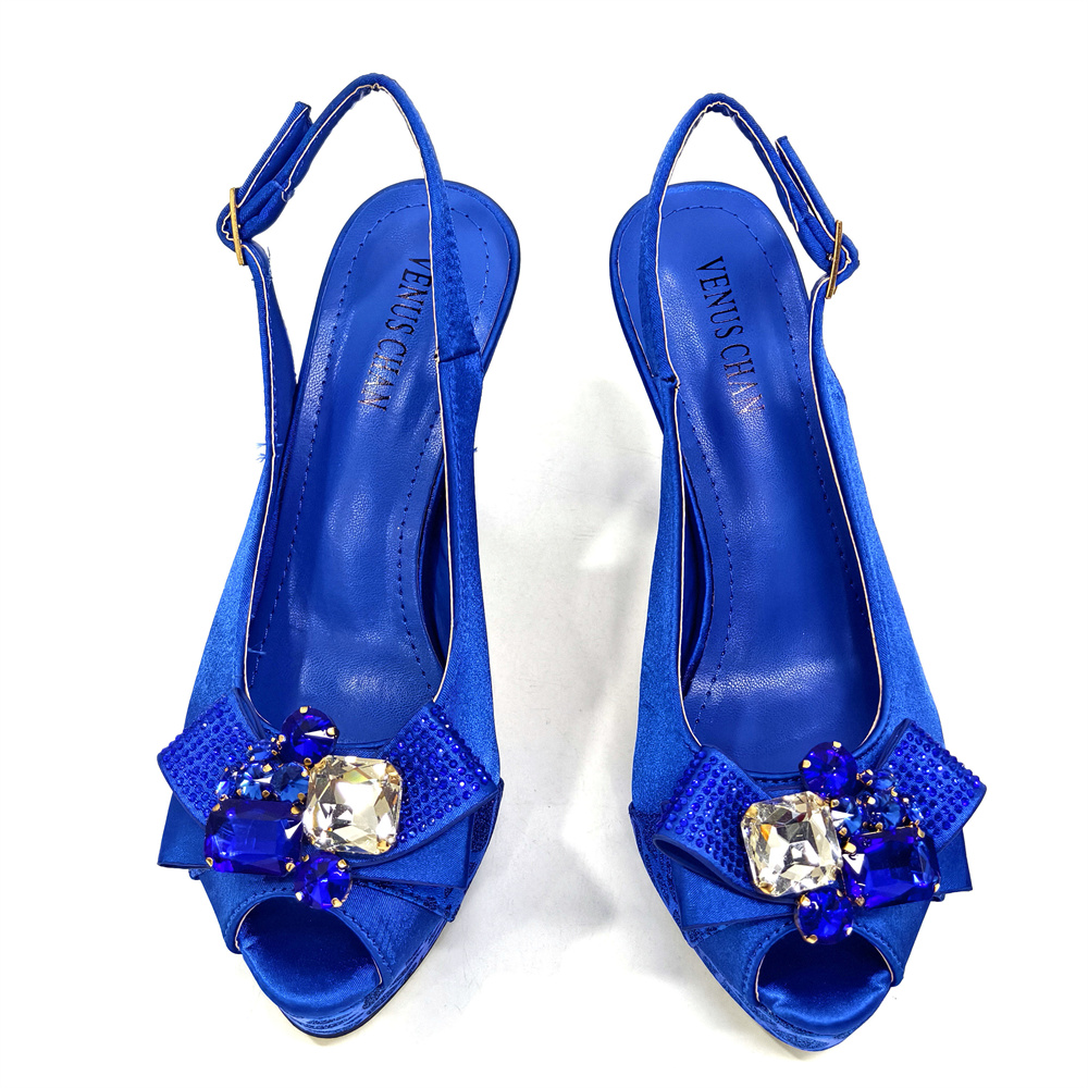 2024 Rhinestone Design INS Hot – обзор и цена Women'S Shoes Navy Blue
