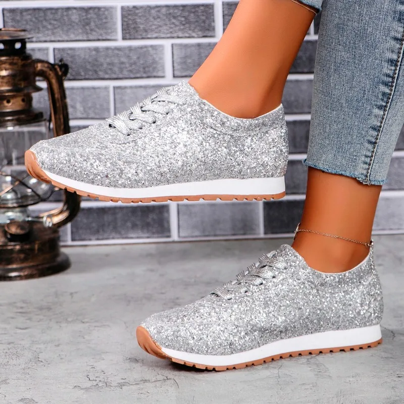 2024new Spring Womens Sequined – обзор и цена Women Shoes Nb