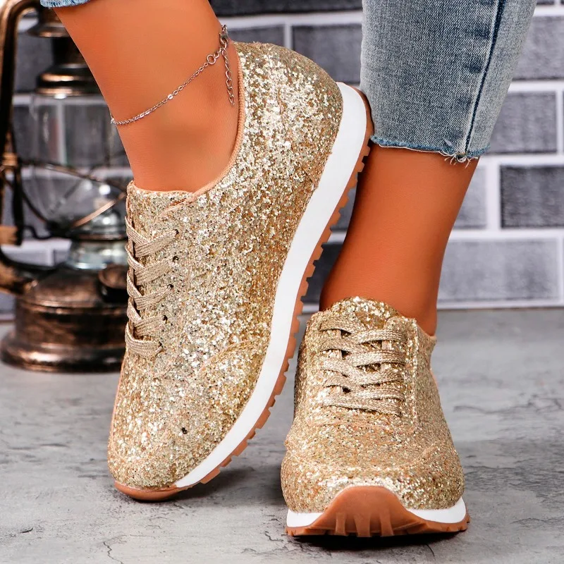2024new Spring Womens Sequined – обзор и цена Women Shoes Nb