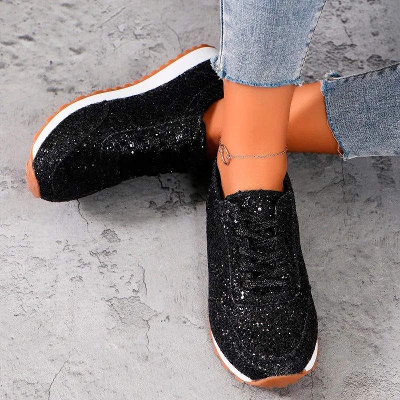 2024new Spring Womens Sequined – обзор и цена Women Shoes Nb
