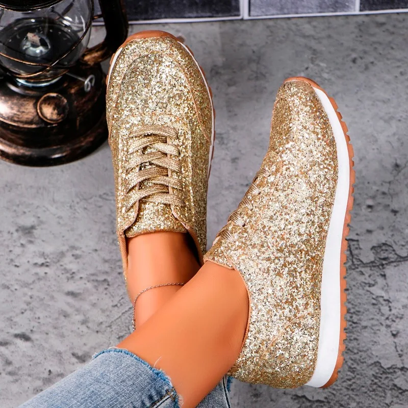 2024new Spring Womens Sequined – обзор и цена Women Shoes Nb